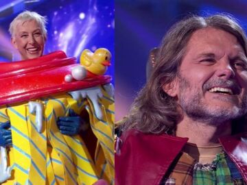 Martina Navr&aacute;tilov&aacute; y Salva Reina, primeras m&aacute;scaras desenmascaradas del Grupo B en 'Mask Singer'