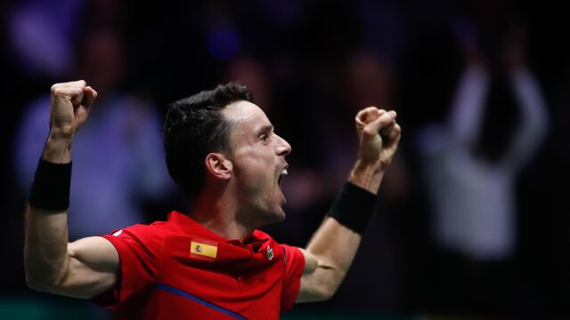 Roberto Bautista gan&oacute; la Davis con Espa&ntilde;a en 2019