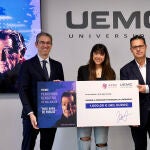 Lidia Risco junto a Jes&uacute;s Zarzuela y Guillermo Velasco