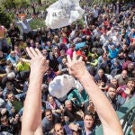 Pedrea de Pan y Quesillo: lluvia de tradici&oacute;n en el Cristo del Otero en honor de Santo Toribio