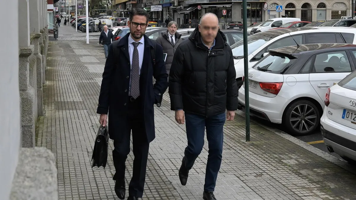 El lotero, en una imagen de archivo, en una jornada del juicio.