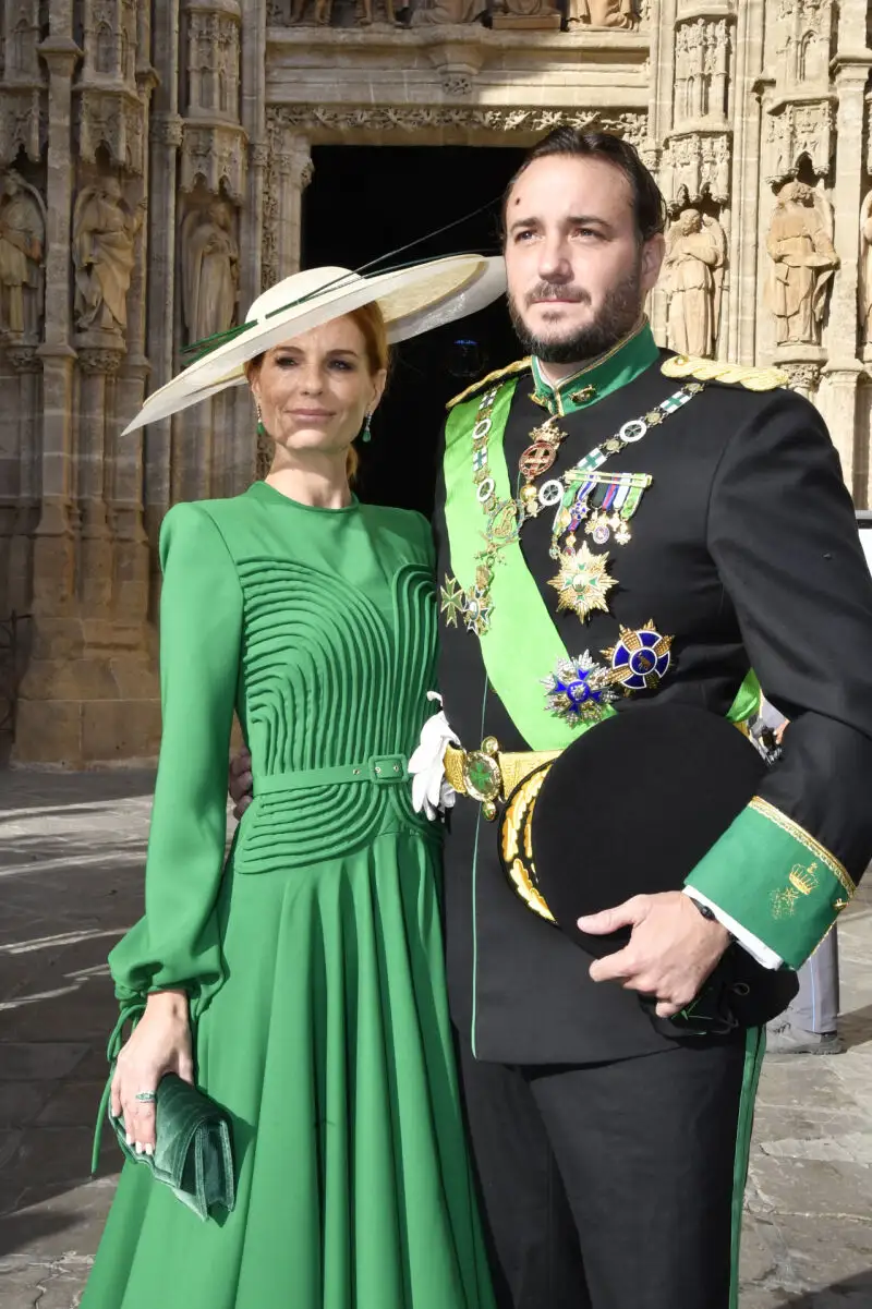 Olivia y Francisco de Borbón, en una de sus últimas apariciones juntos 