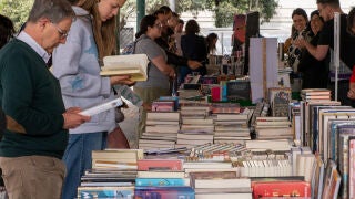 El Día del Libro llena la el centro de Valladolid