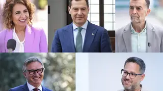 Los cinco candidatos que participarán en el debate Los cinco candidatos que participarán en el debate