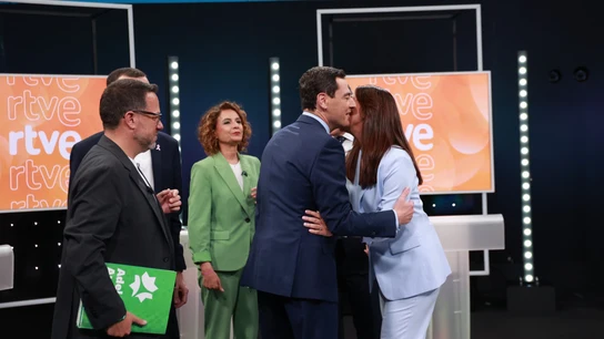 Todos contra Juanma Moreno en el primer debate de las andaluzas