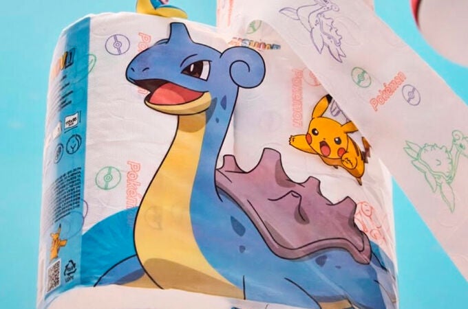Pokémon lanza una de sus colaboraciones más locas: papel higiénico coleccionable