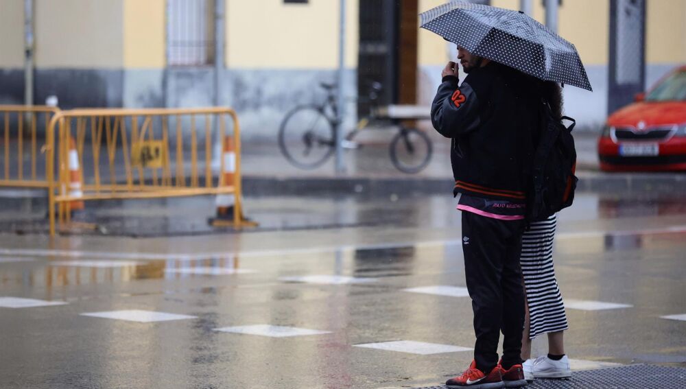 Temperaturas en descenso y aviso amarillo por tormentas con granizo