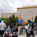 M&aacute;s mascarillas en los pacientes del G&oacute;mez Ulla que acuden con cautela a sus citas m&eacute;dicas