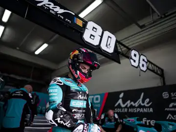 David Alonso, piloto de Moto2 David Alonso, piloto de Moto2