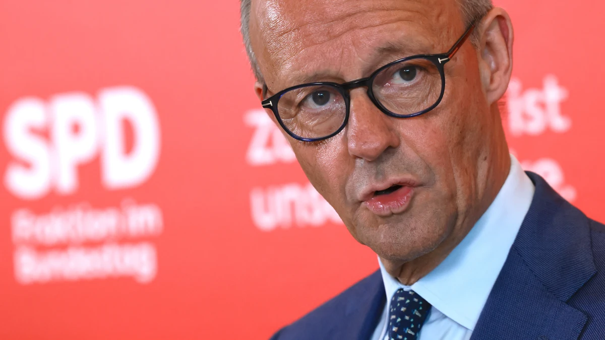 El canciller Friedrich Merz