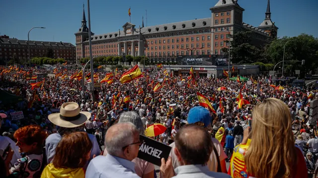 La Sociedad Civil Española destaca el éxito de la 'Marcha por la Dignidad' que se movilizó contra Sánchez