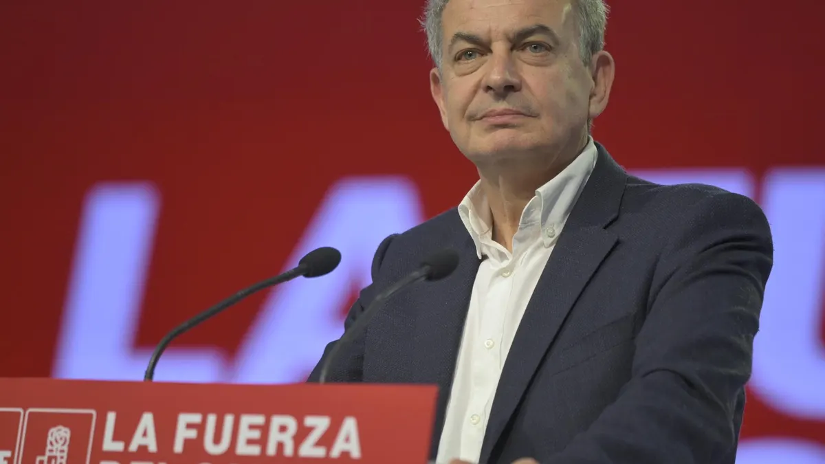 El expresidente del Gobierno José Luis Rodríguez Zapatero