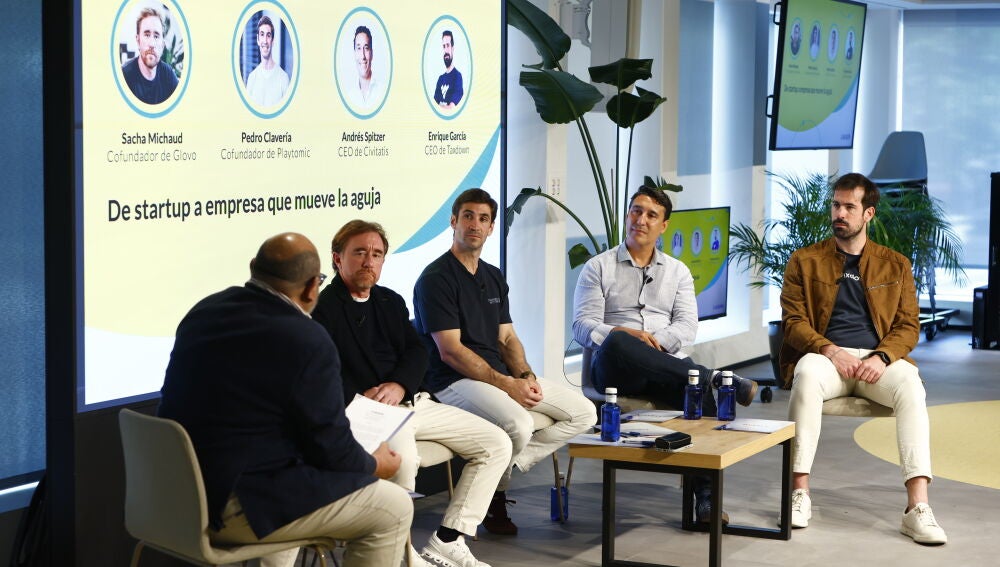 Mesa redonda sobre startups