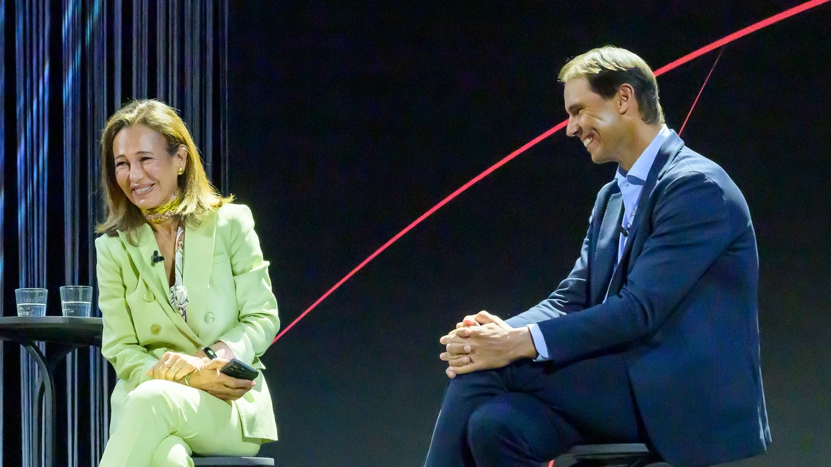 La presidenta de Banco Santander Ana Botín y el tenista Rafa Nadal acudieron a la entrega de premios.