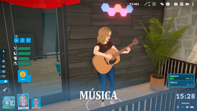 Cómo mejorar la habilidad de música en Paralives