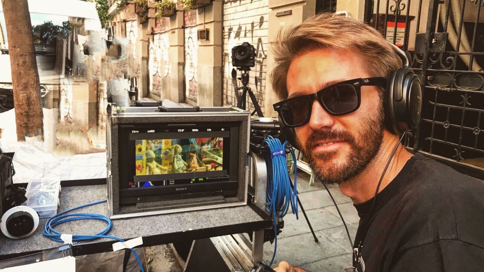 Manuel Martínez Velasco rueda en Valladolid un cortometraje protagonizado por Roberto Álamo e Itziar Miranda