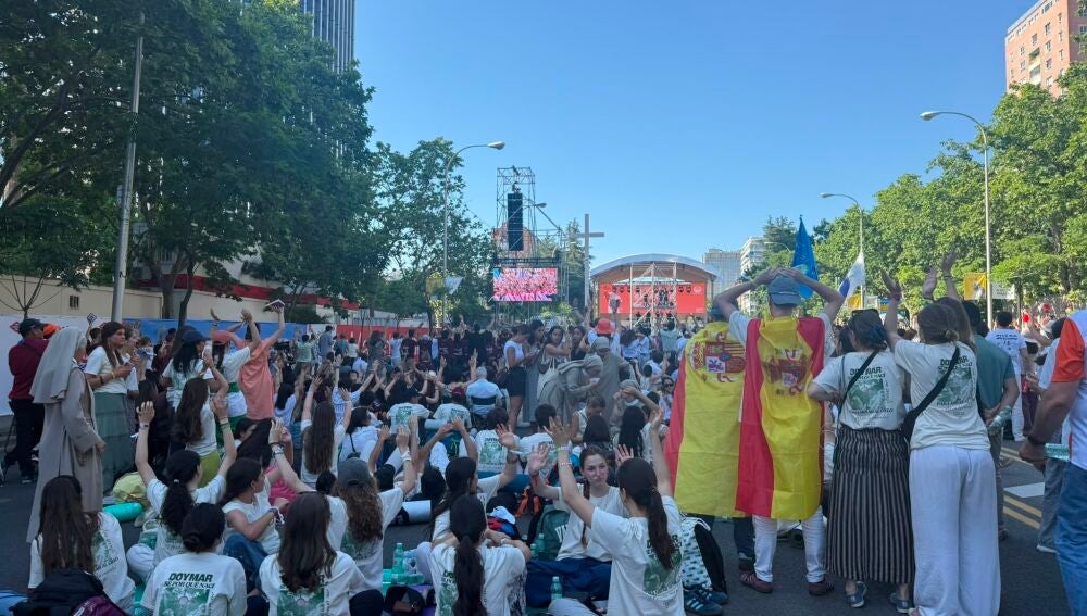 La visita del Papa León XIV a Madrid, en imágenes