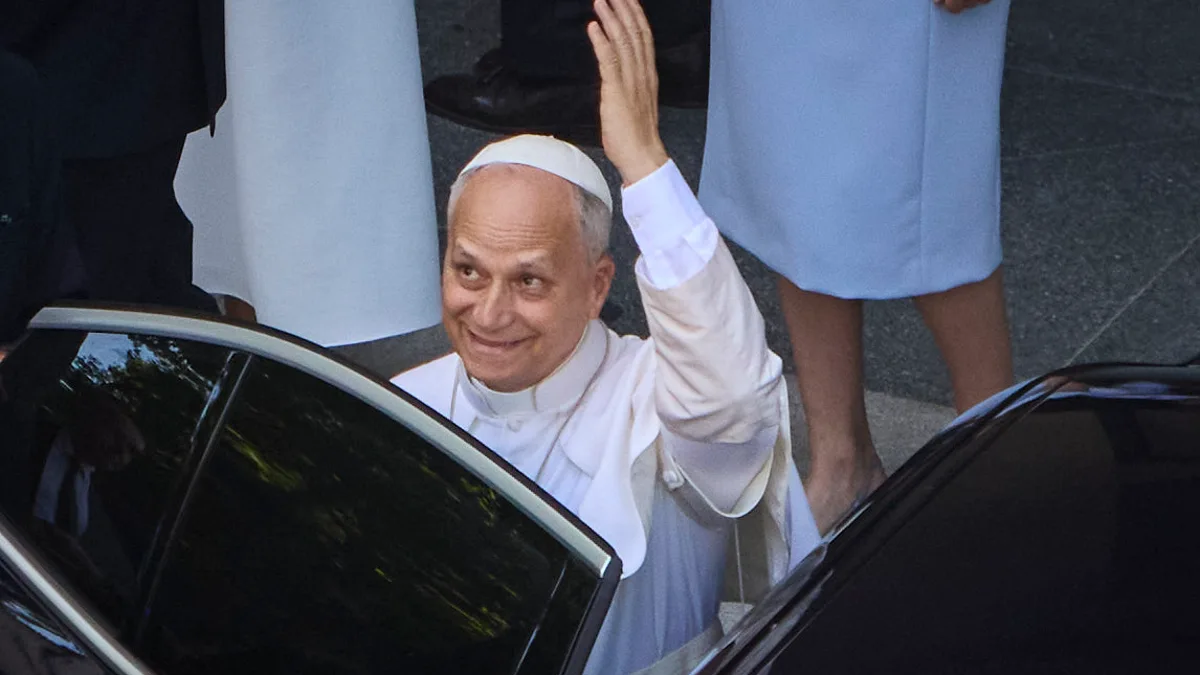 Santa Misa y Procesión del Corpus Christi del Papa en la Plaza de Cibeles.
Viaje del Papa León XIV a Madrid (E