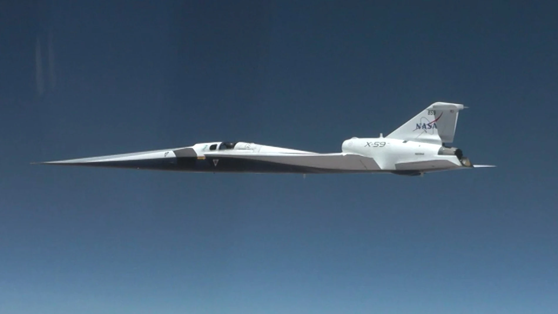 NASA: X-59 rompe la barrera del sonido en prueba supersónica