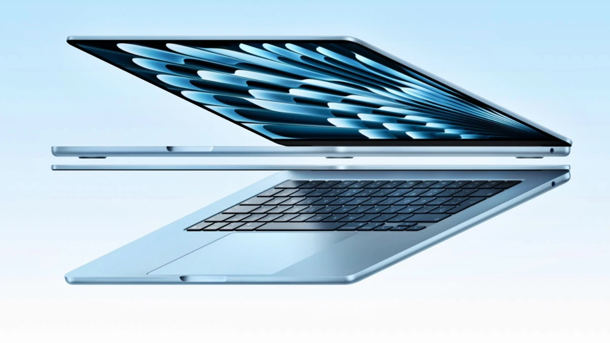 Este MacBook Air con chip M5 está disponible en cuatro colores