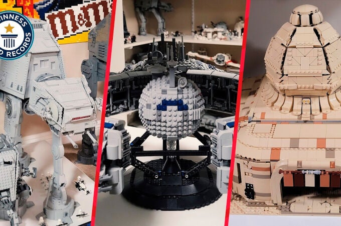 Consigue construir la mayor colección LEGO de 'Star Wars' del mundo después de perder el uso de su mano