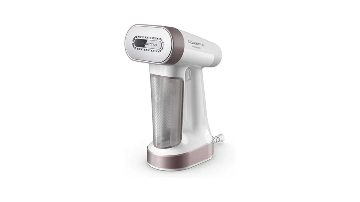 Rowenta Pure Force Plancha de vapor vertical 2 en 1