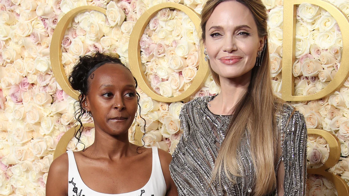 Angelina Jolie junto a su hija Zahara
