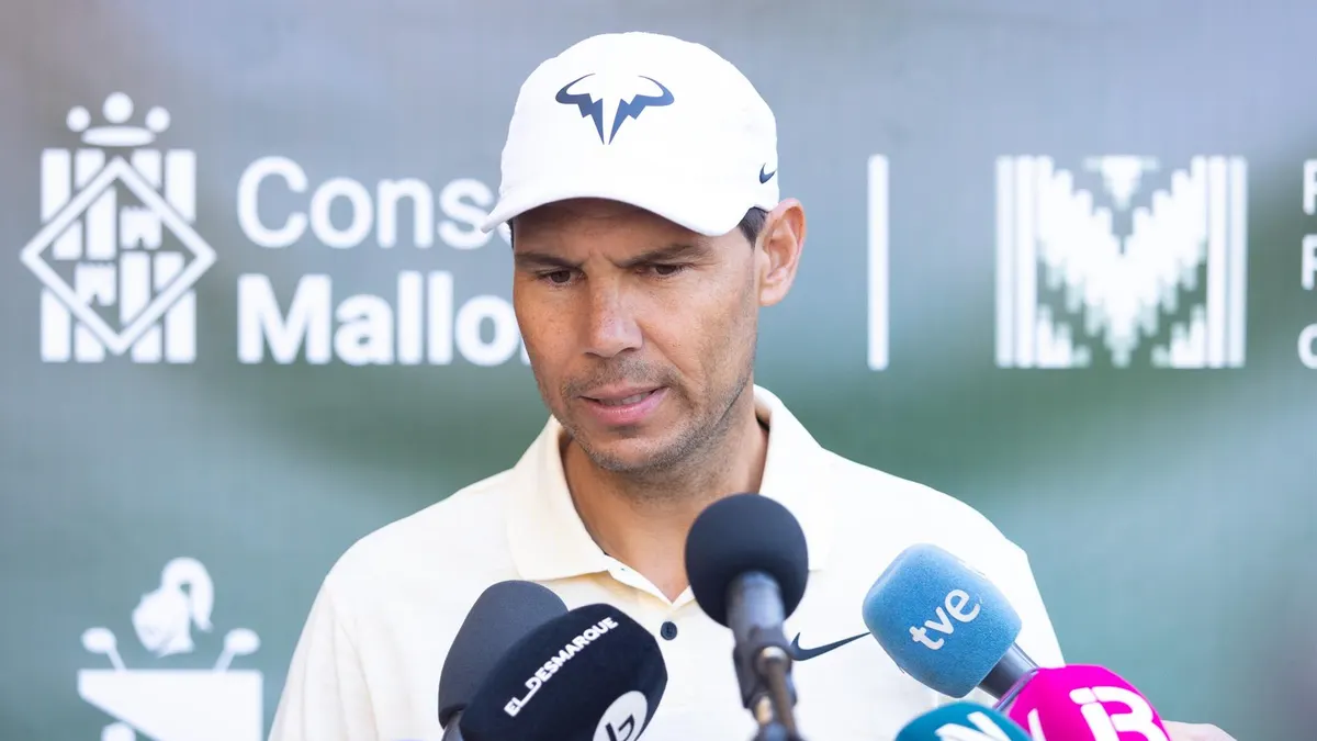 MADRID.-Rafa Nadal: "Creo que la misión de Florentino Pérez no estaba terminada y me parece bien su reelección"