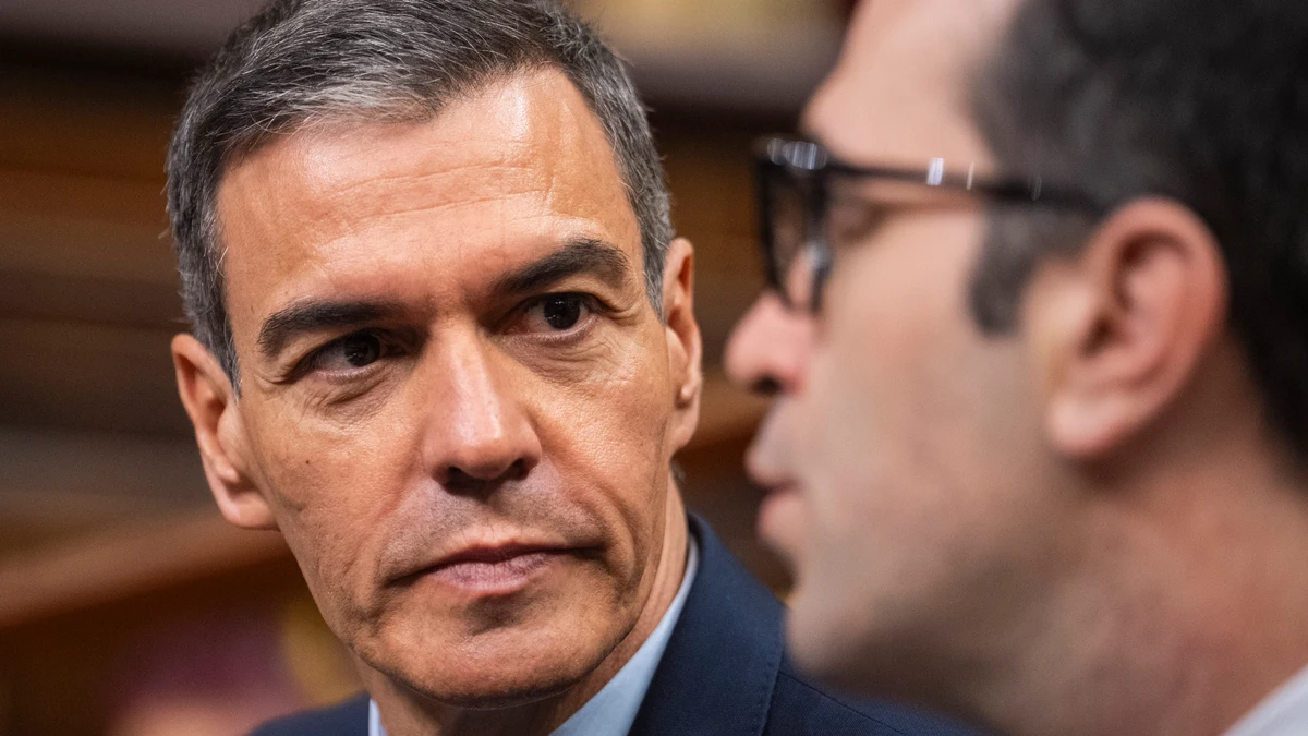 Pedro Sánchez, PSOE, en el Pleno del Congreso de los Diputados. David Jar