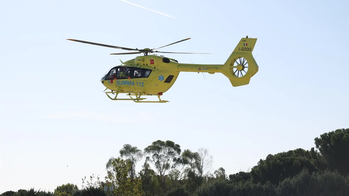 MADRID.-Sucesos.- Herido grave un motorista de 30 años al salirse de la A-2 a la altura de Torrejón de Ardoz