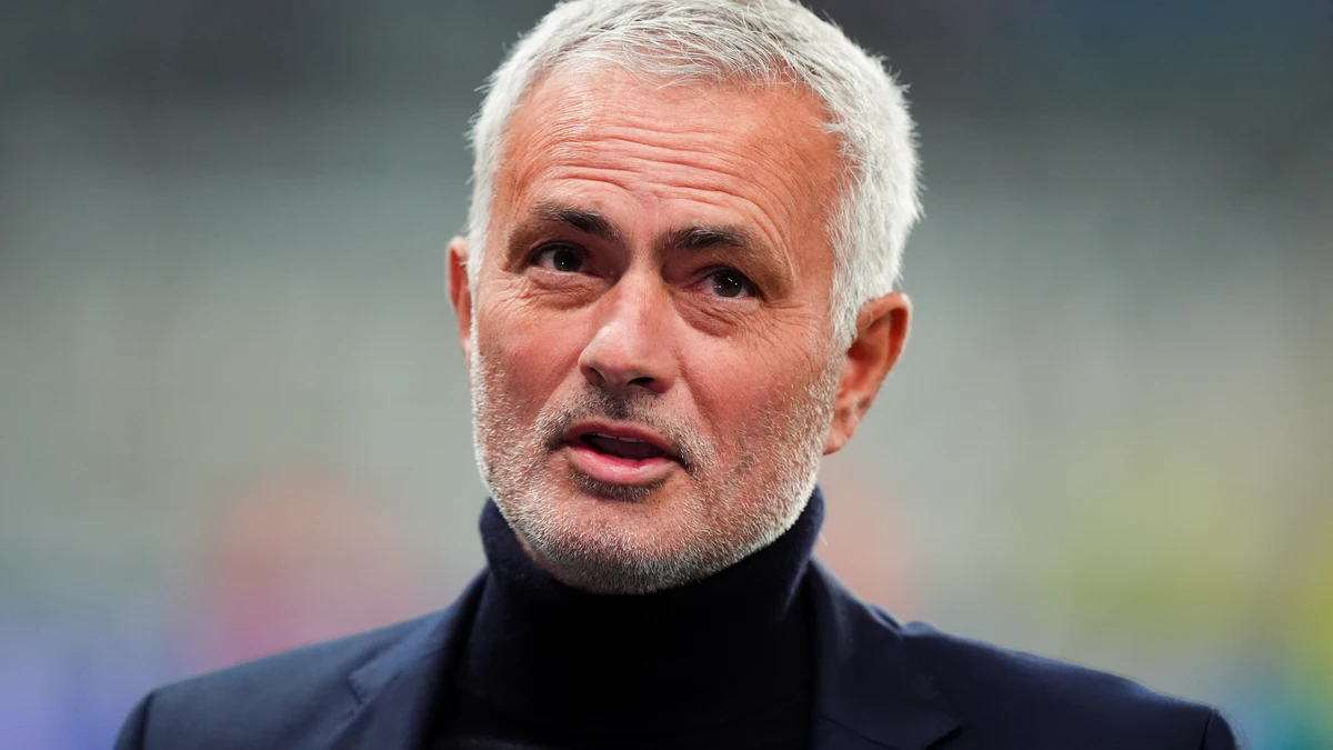 Portuguese football manager Jose Mourinho