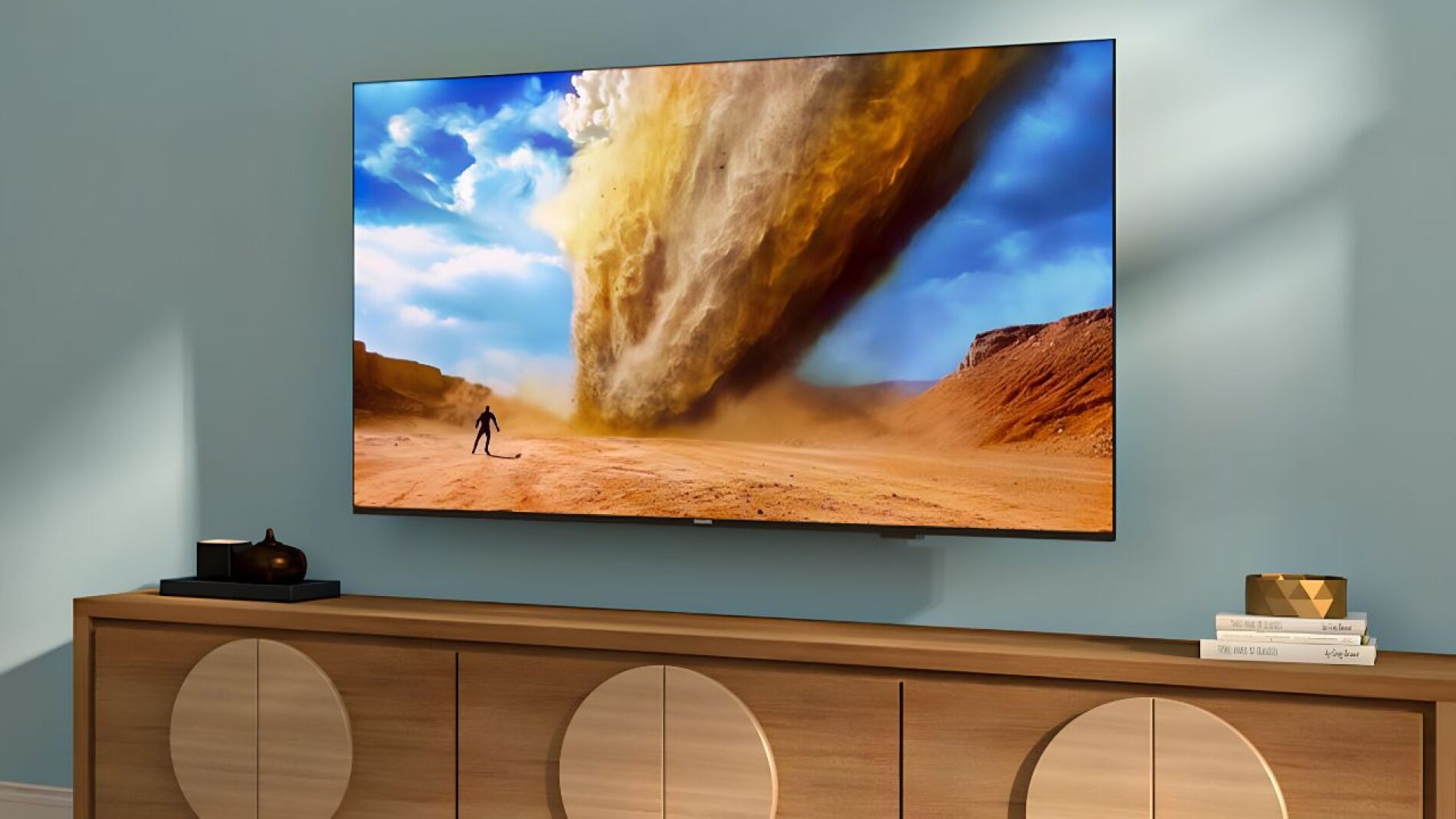 Para el dormitorio o segunda residencia: esta Smart TV QLED con colores vibrantes ofrece mucha calidad por poco dinero