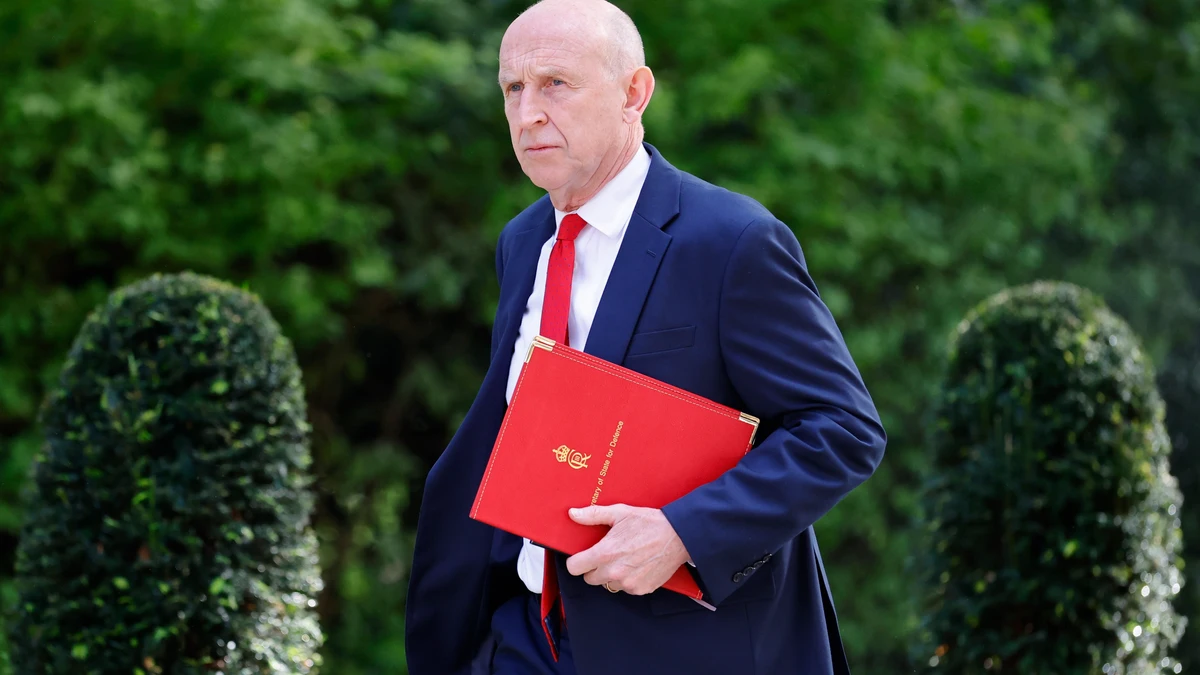 British Defence Secretary John Healey resigns