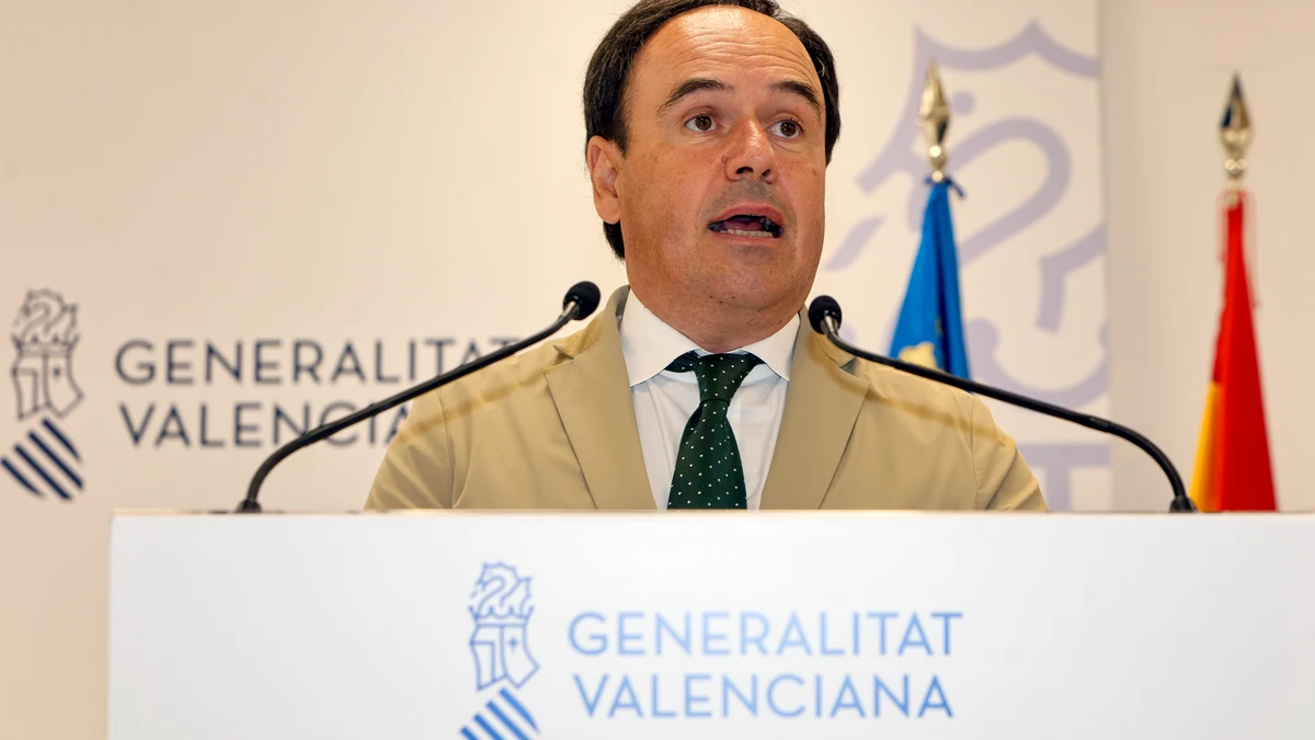 Pérez Llorca realiza una declaración institucional tras el pleno del Consell