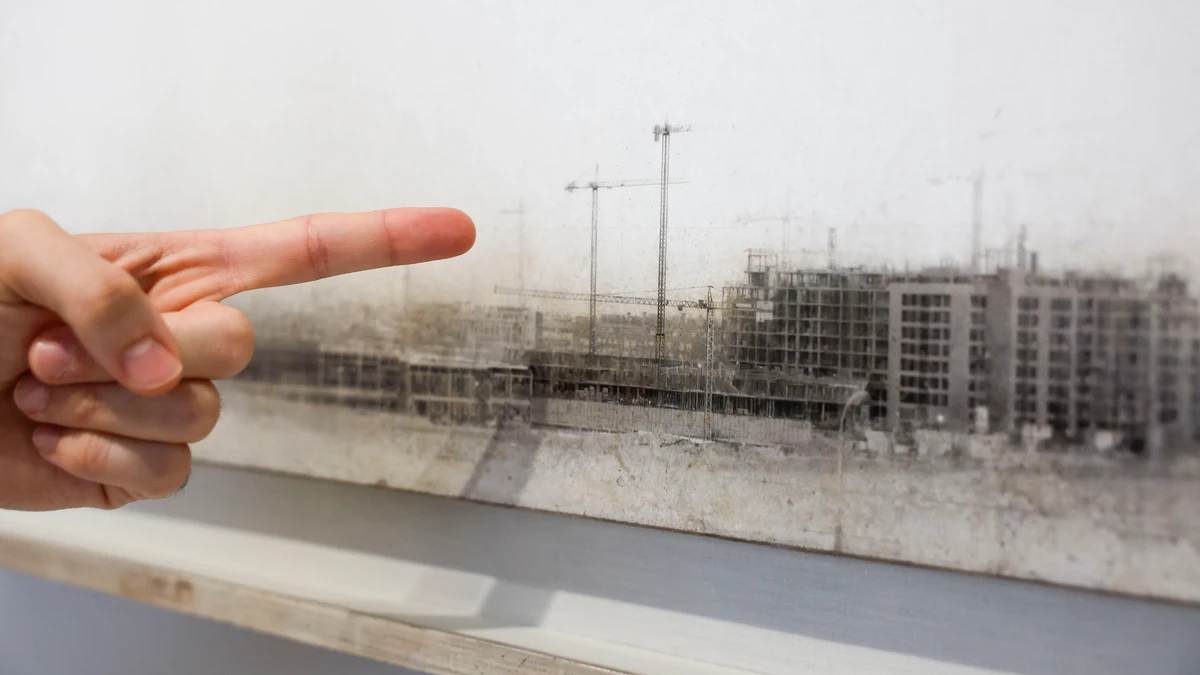 Una de las obras que forman parte de la exposición en la que se puede observar su extrema obsesión por el detalle