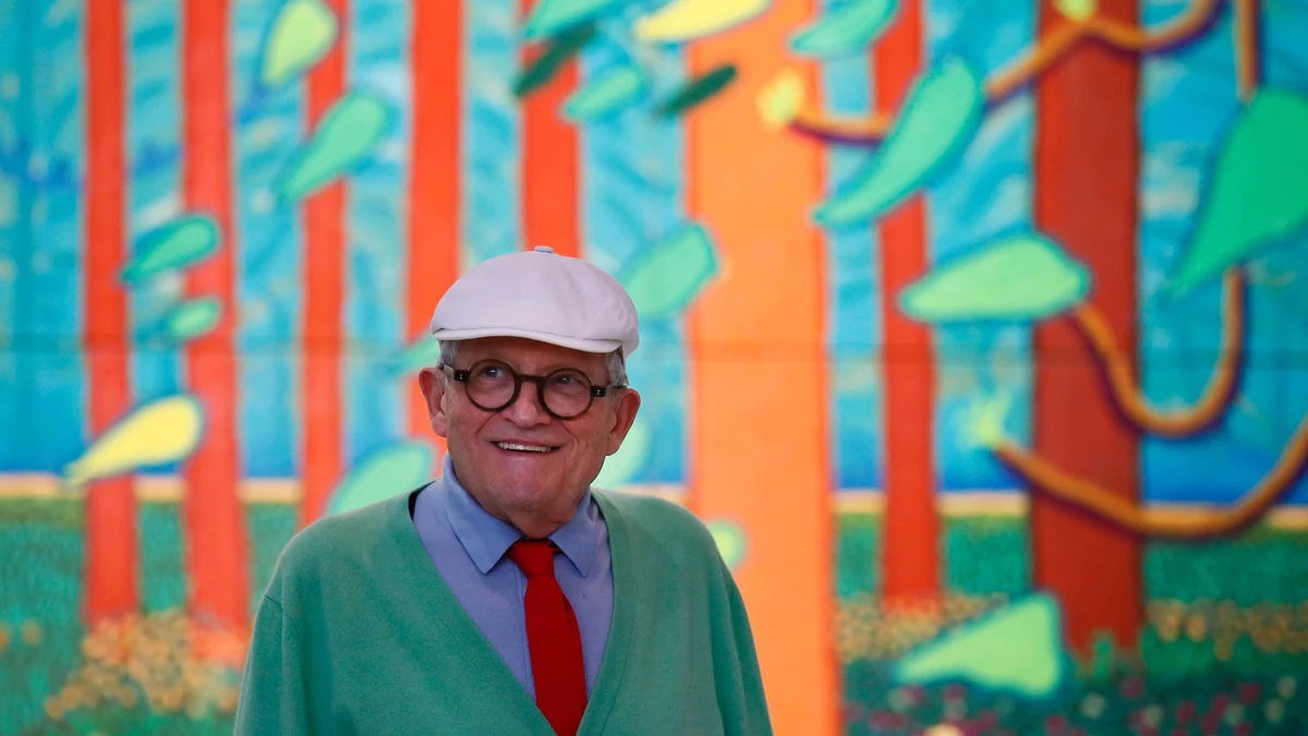 Britain Obit Hockney