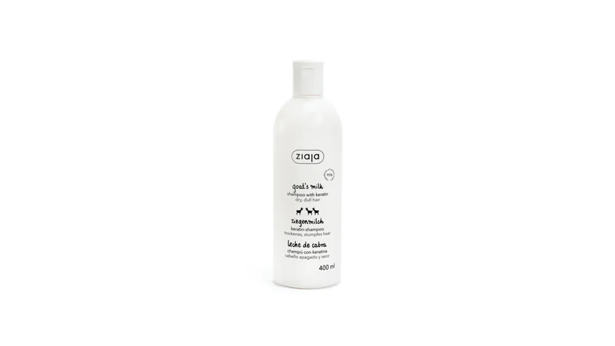 ZIAJA Champú Leche de Cabra con Keratina