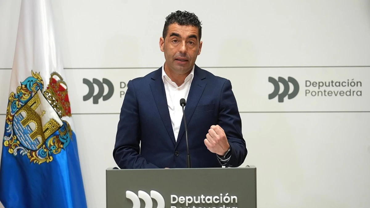 El presidente de la Diputación de Pontevedra, Luis López.
