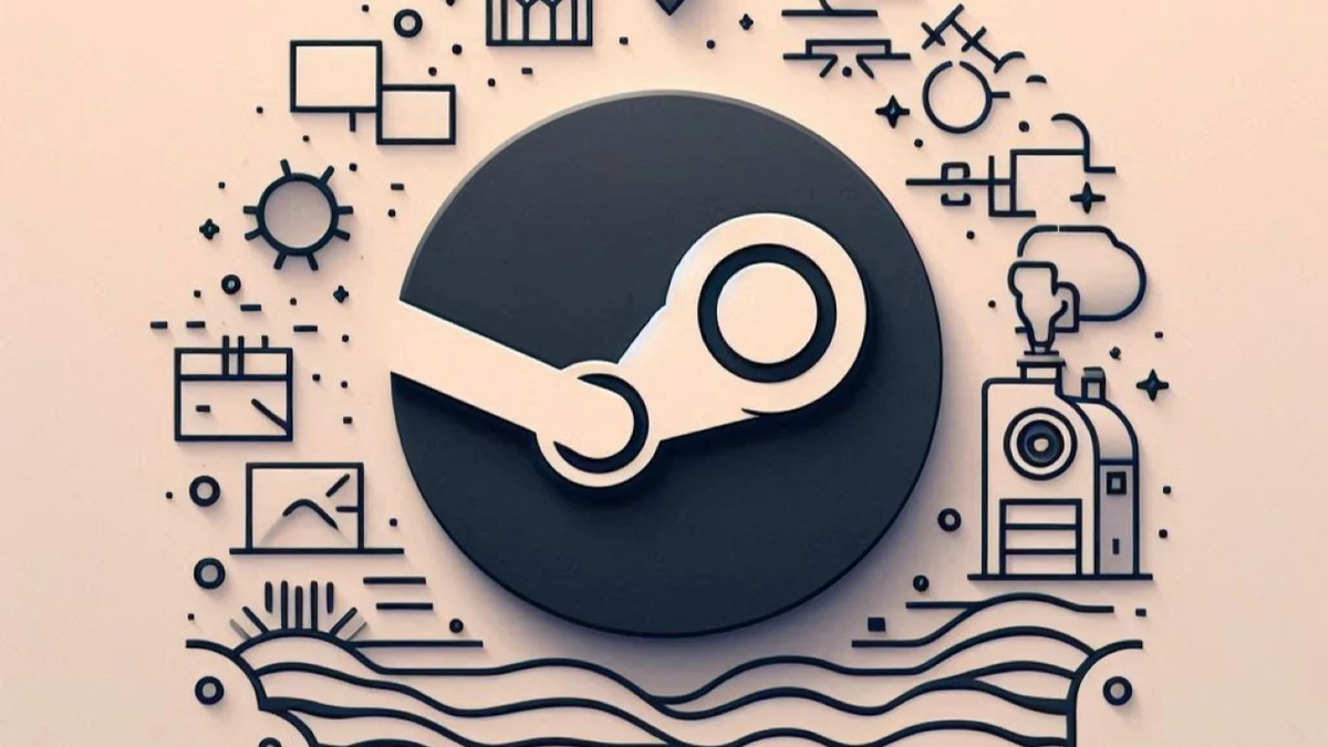 Steam logo dibujos