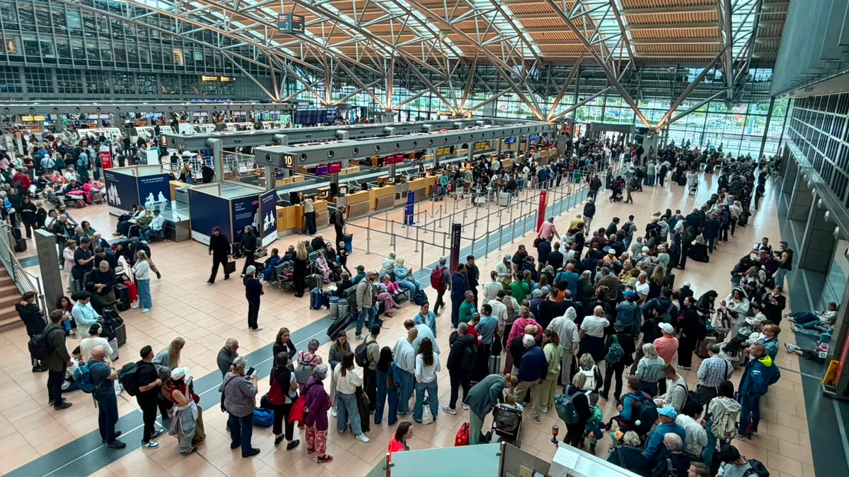 Evacuan el aeropuerto de Hamburgo por un incidente de seguridad