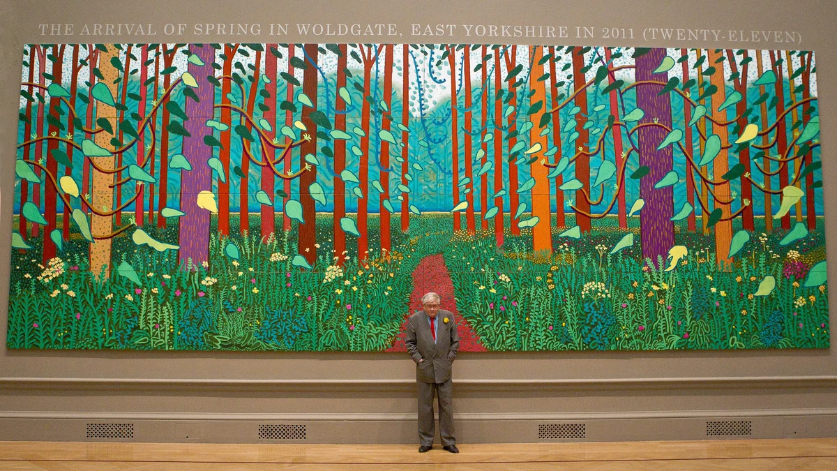 Britain Obit Hockney
