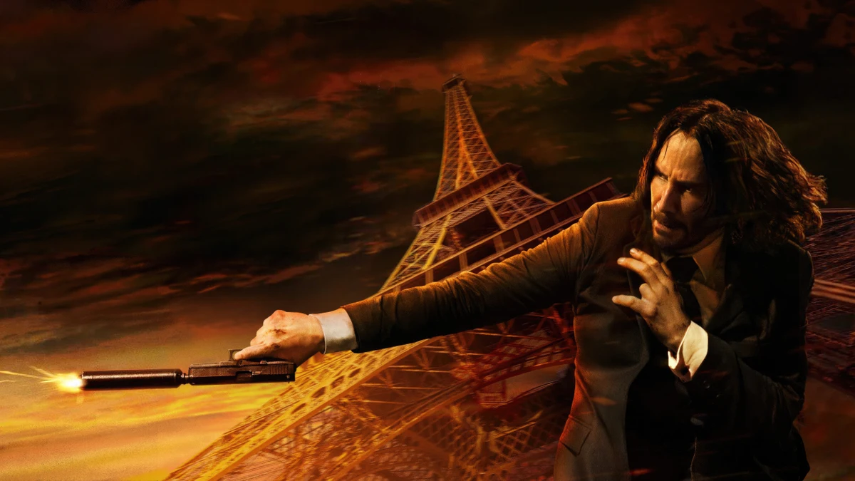 Keanu Reeves da vida al icónico asesino John Wick