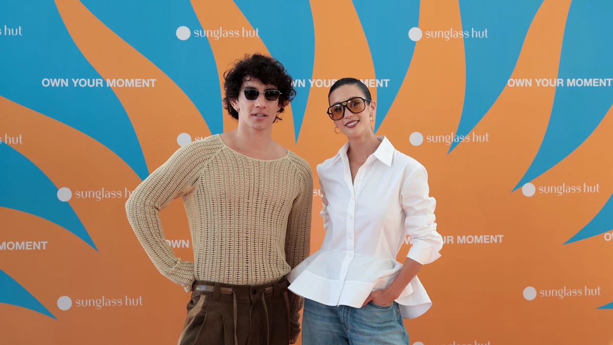 Los actores Jorge López y María Pedraza