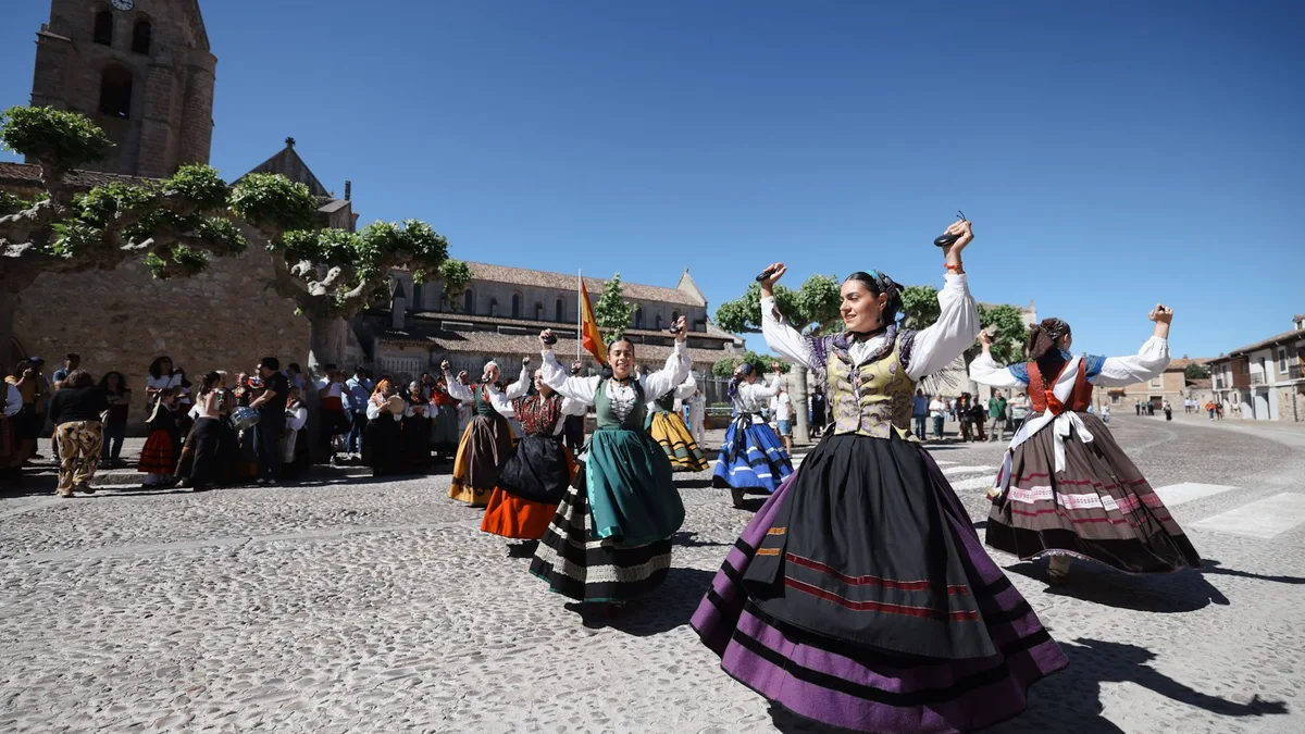 Celebraciones por las calles de Burgos