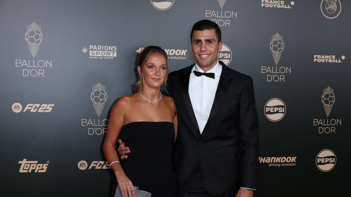 Laura Iglesias y Rodri Hernández en la Gala del Balón de Oro