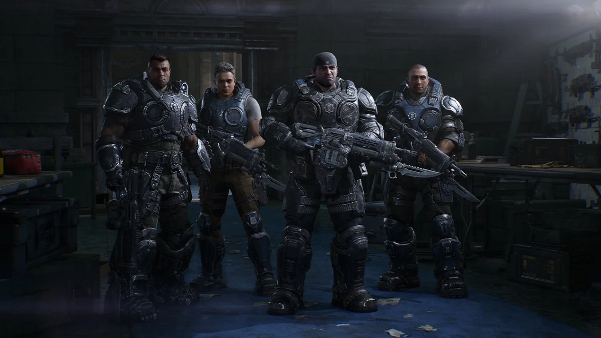 Gears of War: E-Day equipo