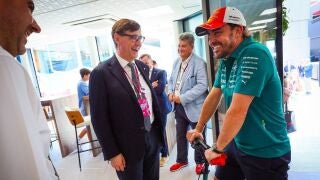 El presidente de la Generalitat, Salvador Illa, asiste al Gran Premio de Fómula 1 en el Circuit de Barcelona-Catalunya El presidente de la Generalitat, Salvador Illa, asiste al Gran Premio de Fómula 1 en el Circuit de Barcelona-Catalunya