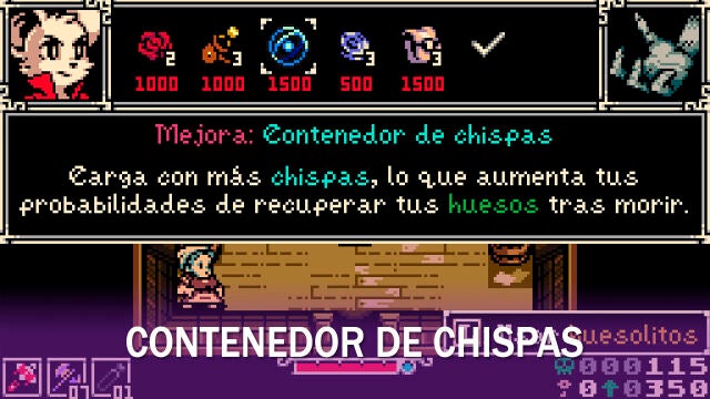 Todas las contenedores de chispas de Mina The Hollower y dónde conseguirlos