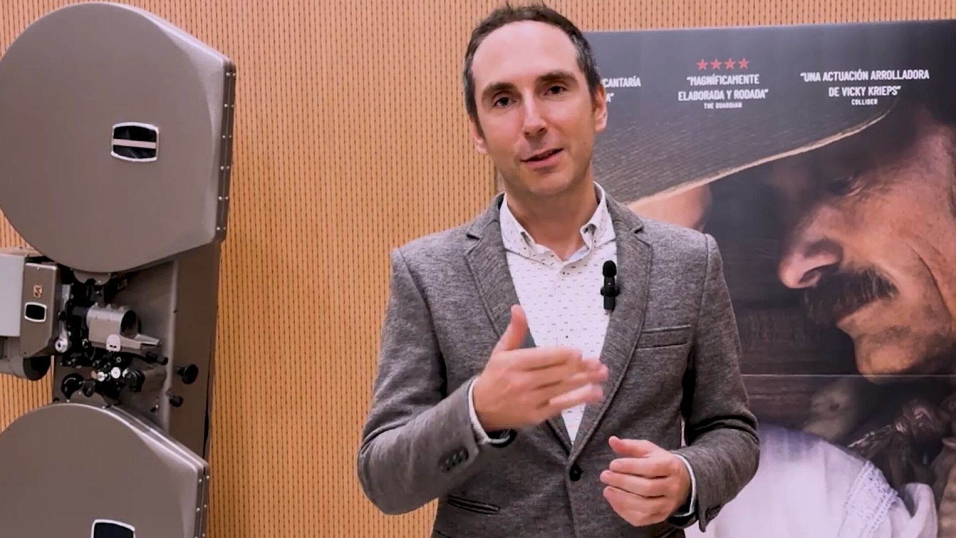 Pedro Estepa: "Lo importante en el cine es contar una buena historia; da igual que sea en horizontal, vertical o en diagonal"