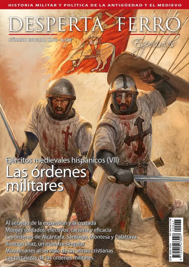 Portada del número 47 de 'Desperta Ferro Especiales', 'Las órdenes militares'